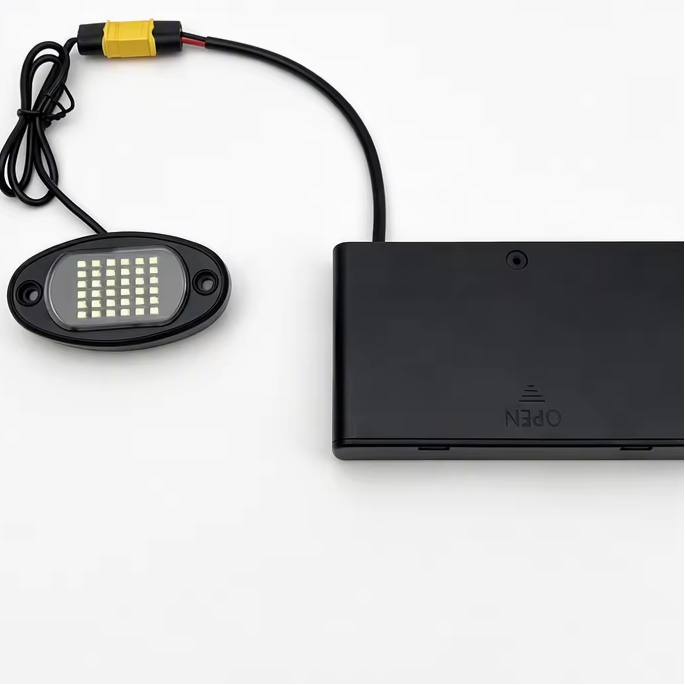 Battery-Powered LED Rock Light Kit