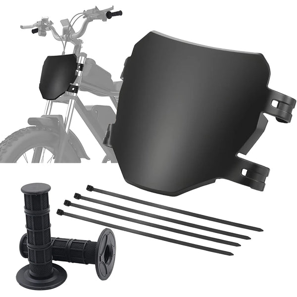 Front Number Plate with Handlebar Clamp (Super73 / Macfox / Talaria)
