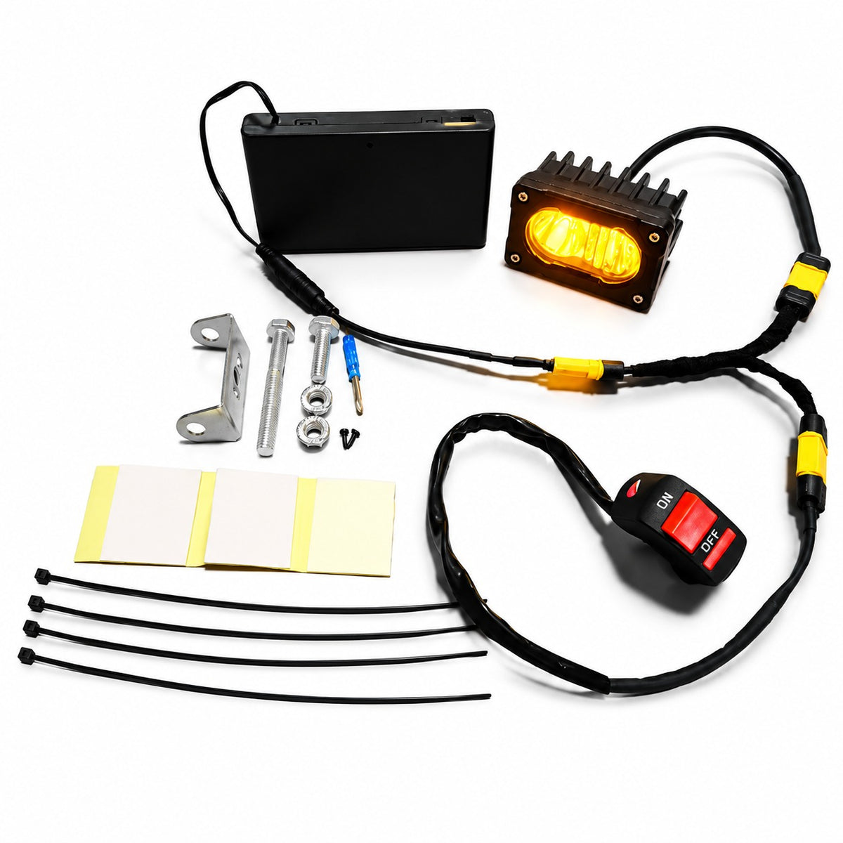 Full Metal Battery-Powered Baja Light