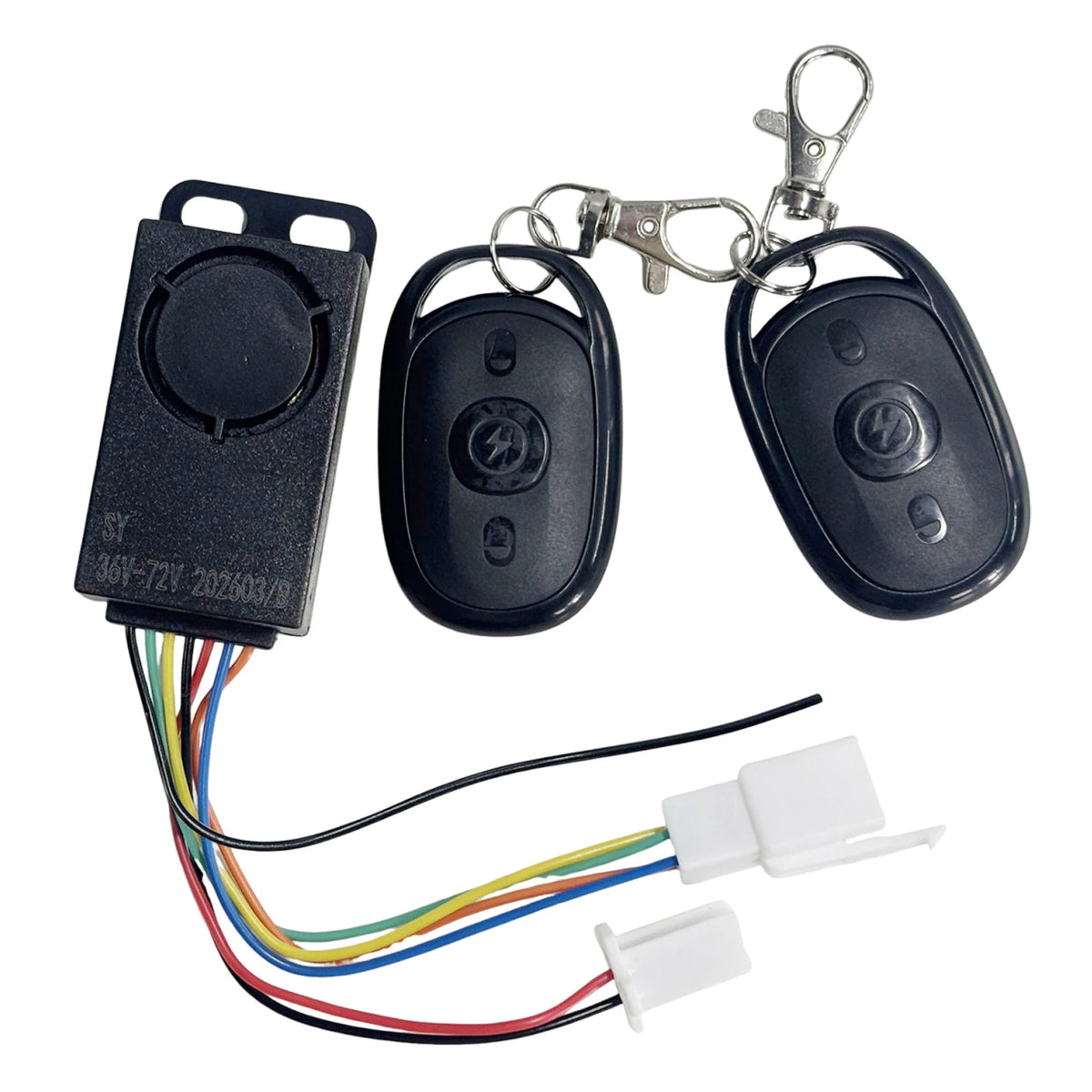 Anti-Theft Ebike Alarm with Remote (36V-72V)