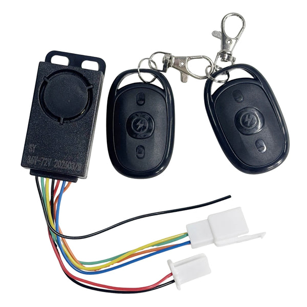 Anti-Theft Ebike Alarm with Remote (36V-72V)